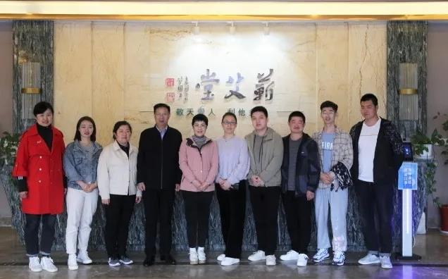 蔡秘书长率队考察湖北蕲艾堂科技有限公司