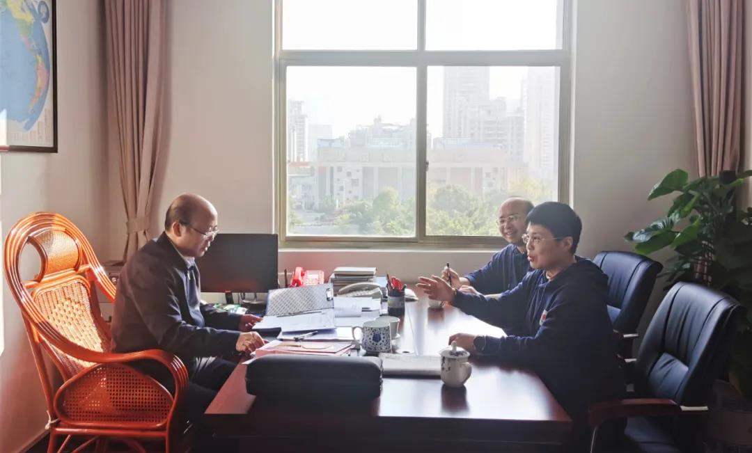 蔡秘书长一行赴江西赣州市政府洽谈系列公益项目