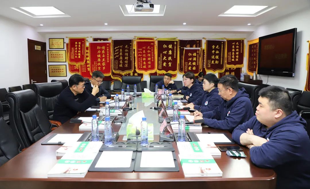 宽腾医疗董事长蔡育良一行莅临我会洽谈交流