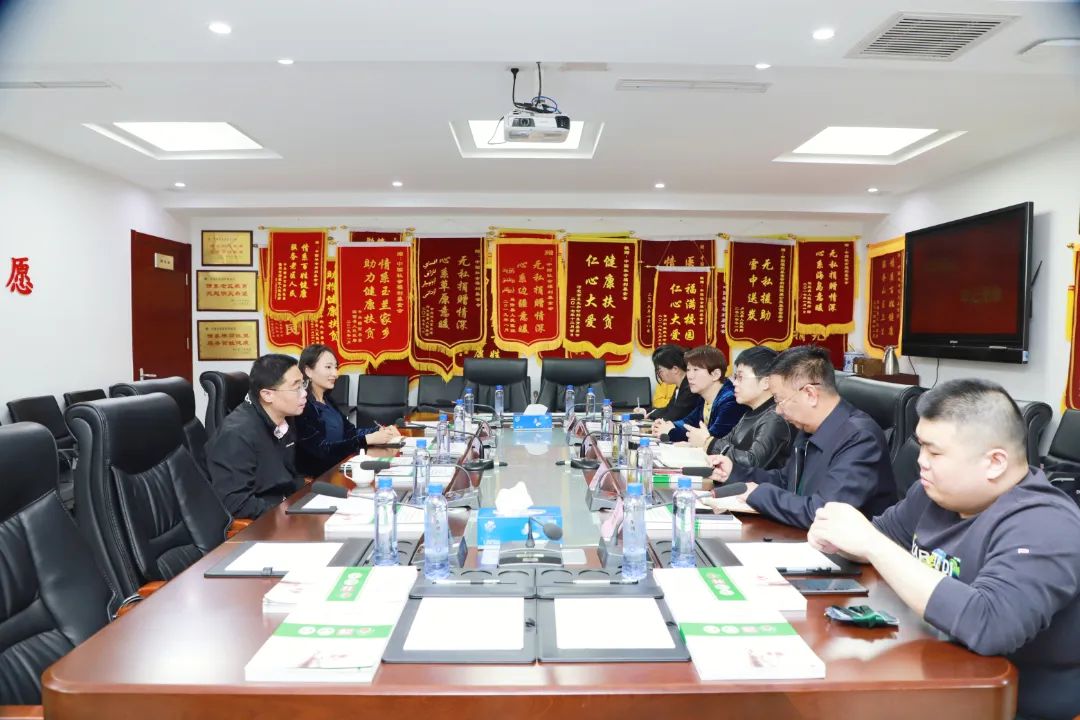 融聚爱心，涓滴成河！开立医疗战略客户部总经理杨涛到访我会