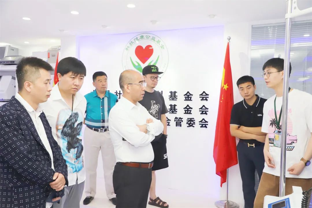 吉林网霆投资公司总经理吕航一行莅临我会参观交流